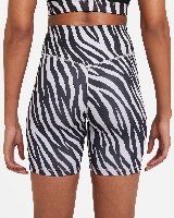 טייץ NIKE צבע לבן/שחור קצר