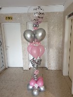 מעמד בלונים מושלם - עם הקדשה