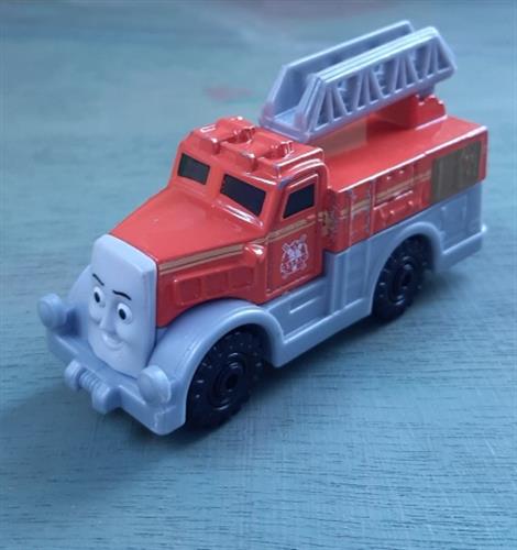 כבאית צעצוע מסדרת הרכבות של תומאס הקטר, mattel 2013, flynn  gullane