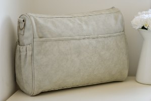 סט תיק החתלה אפור בהיר דגם סופי