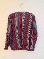 עליונית פסים בעיצוב גאומטרי גאוני L/XL