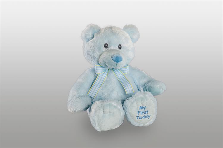 דובי יושב תכלת MED