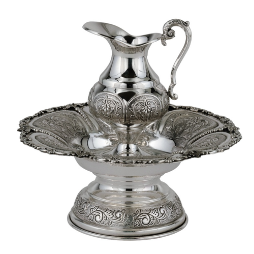 מים אחרונים כסף טהור דגם שערי אימפריום (L)