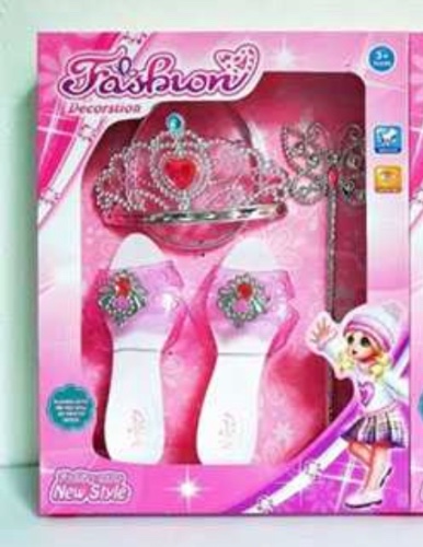 סט כתר נעליים ושרביט