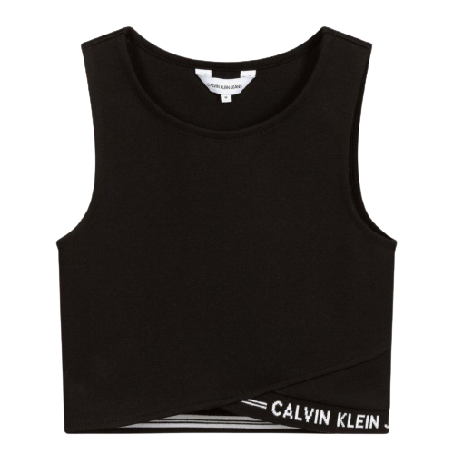 גופיית בנות CALVIN KLEIN שחור 4-16