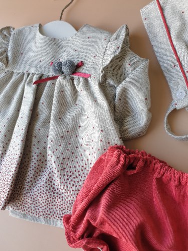 שמלה דגם פאלומה - אחרון מידה 24-36