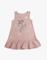 שמלה לבנות חד קרן