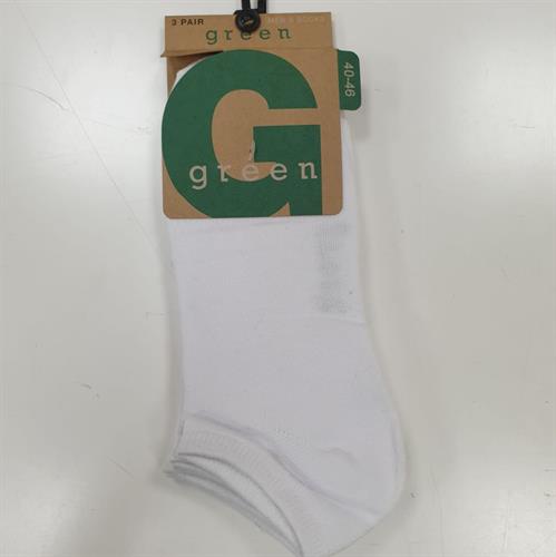 מארז 3 זוגות גרבי קרסול גבר חלק