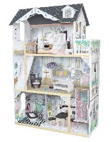 W06A400-בית בובות מעץ לילדים - נעמה- צעצועץ