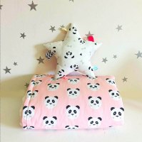 שמיכת חורף פינק פנדה