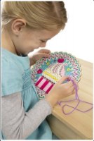 ריקמה לפי צבע - קאפקייק