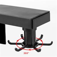 מתלה אחסון לכלי מטבח מסתובב