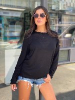 ניקי גזור שרוול ארוך