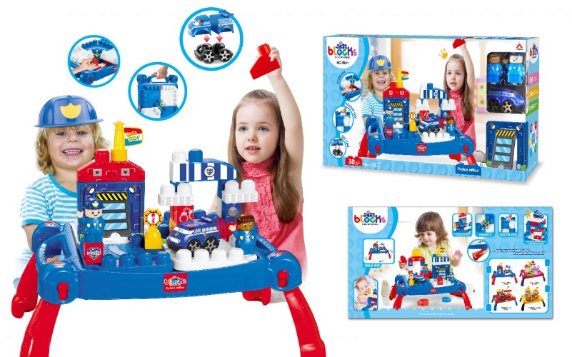 שולחן לבנות הרכבה