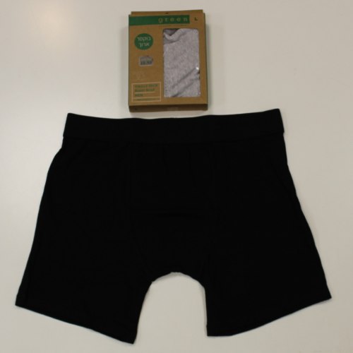 בוקסר גבר גזרה ארוכה שחור