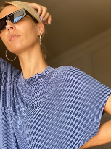 חולצת NAM - כחול ג'ינס