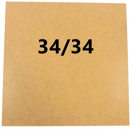 משטח MDF גלוי במידה 34/34