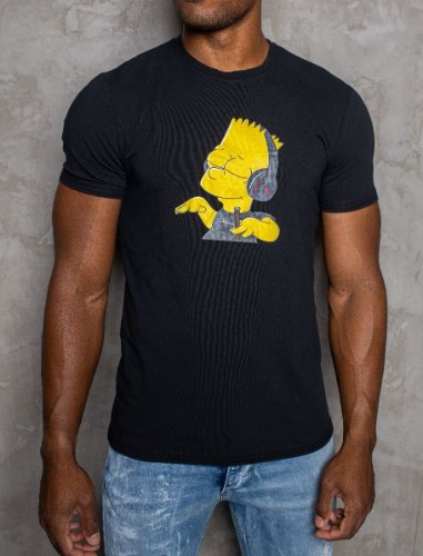 טי שרט  T - AKASHI LOGO צבע שחור D.J