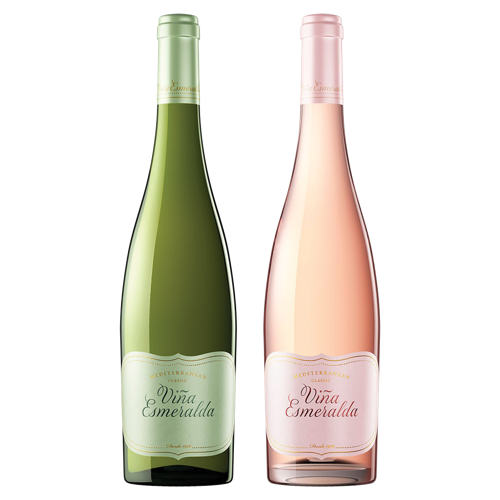 2 בקבוקים ויניה אזמרלדה לבן / רוזה 750 מ״ל - במבצע!