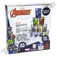 משחק הפלת פחיות הנוקמים