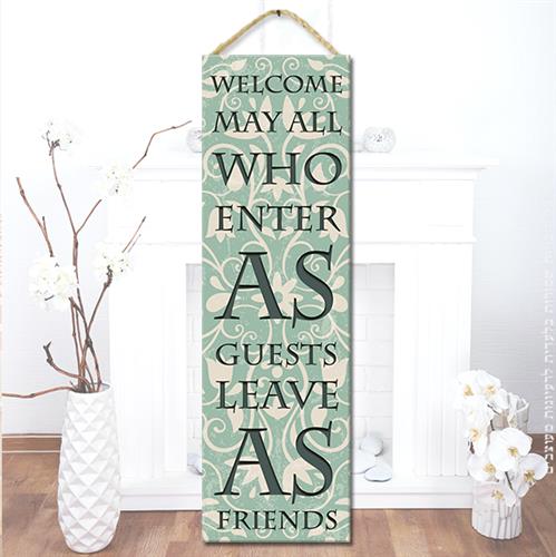 שלט "ברוכים הבאים"