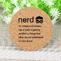 Nerd coaster