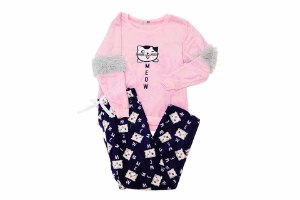 פיג'מת פלפי חתול נשים