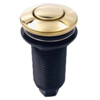 לחצן לטוחן אשפה בגימור נחושת צהובה ברונזה