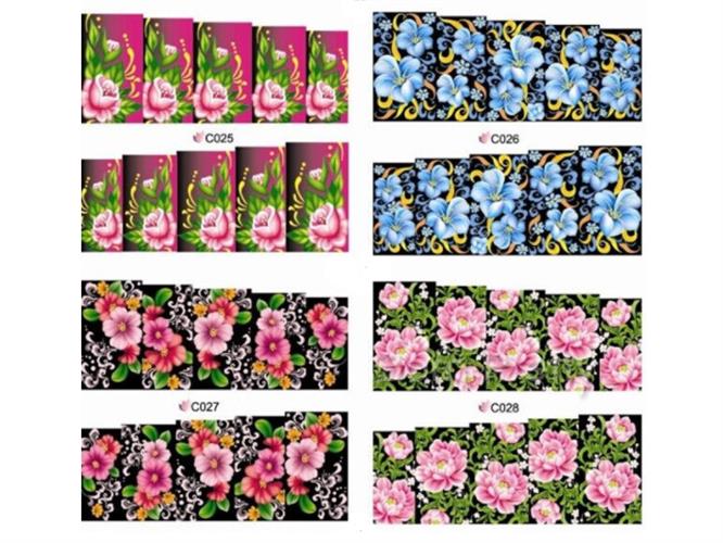 סט 12 סליידרים/מדבקות