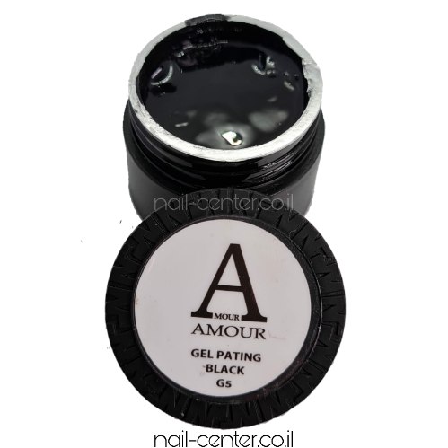 ג'ל לציור - שחור