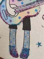 קיט ריקמה לילדים עם חישוק - DMC - רוק סט