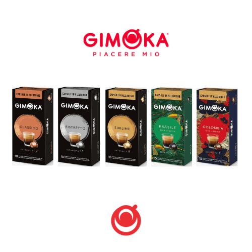 400 קפסולות אלומיניום תואמות נספרסו (חברת Gimoka)