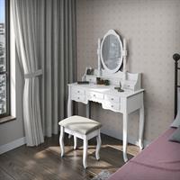 שידת איפור יוקרתית וגדולה + כיסא במתנה לכל רוכש