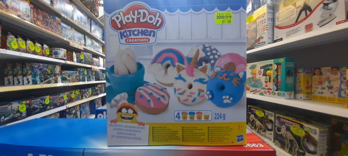 Play doh ערכת דונאטס