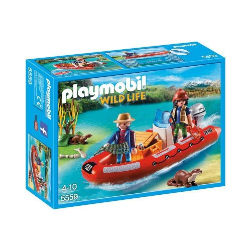 חוקרי טבע וסירת מנוע – פליימוביל 5559