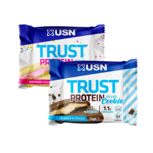 עוגיית חלבון TRUST PROTEIN (12 יח במארז) מבית USN