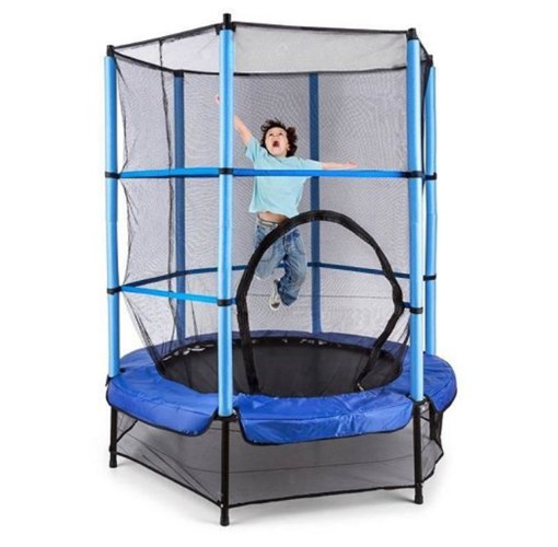 טרמפולינה סגורה ביתית 1.40 מטר לילדים