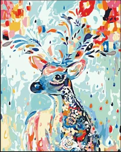 צביעה לפי מספרים - צבי מיסטי