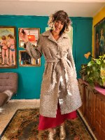 טרנץ' צמר ארוך ומחמם מידה XL