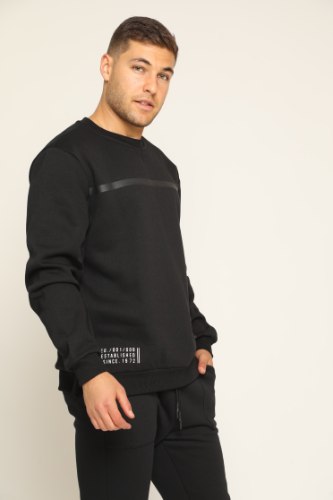 חליפת פוטר גבר עיצוב פס