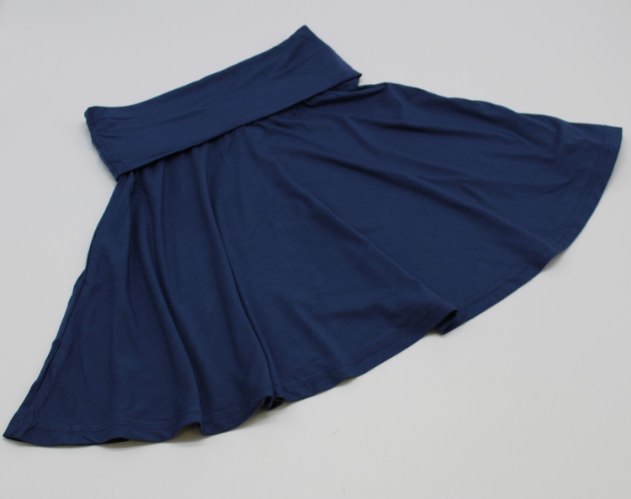 חצאית בנות ויסקוזה כחול