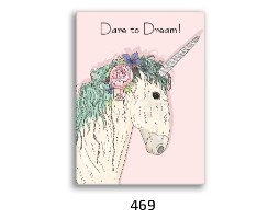 סט של 4 תמונות השראה לחדר ילדה/ נערה דגם031