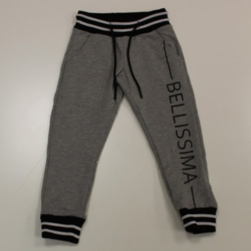 מכנס פוטר ילדות מעוצב אפור