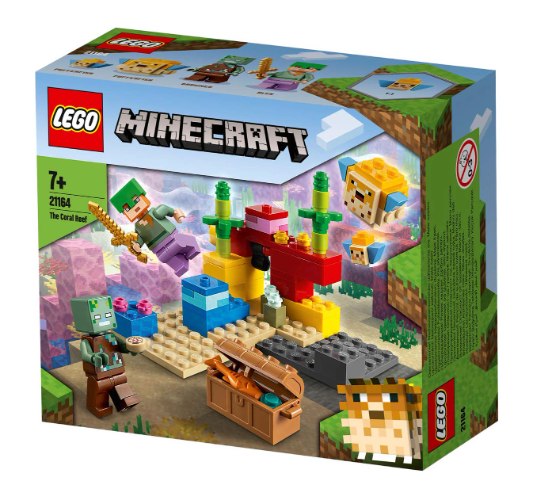לגו מיינקרפט ריף האלמוגים 21164