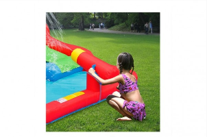 מתקן קפיצה ומים אזור ההרפתקאות - Happy Hop - קפיץ קפוץ