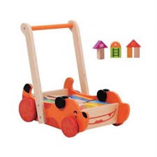 עגלת עידוד הליכה בצורת כלב