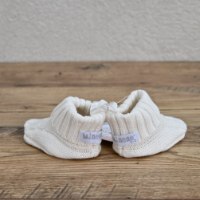 נעליים סרוגות  שמנת NB