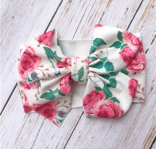 סרט פפיון גדול צבעוני לשיער