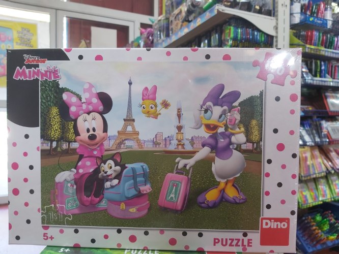 פאזל 100 חלקים מיני מאוס יוצאת לחופש