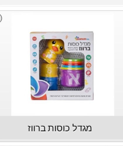 מגדל כוסות ברווז